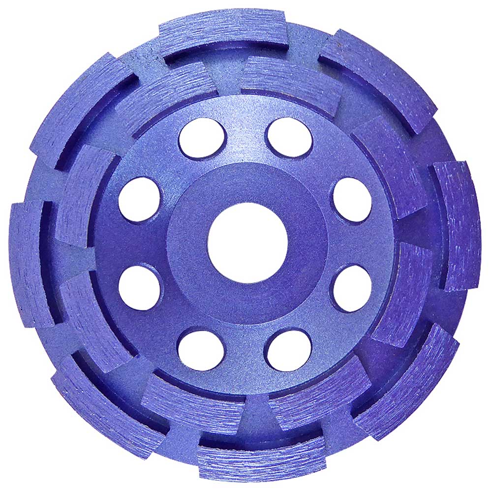 115mm Double Row Diamond Grinding Cup Wheel